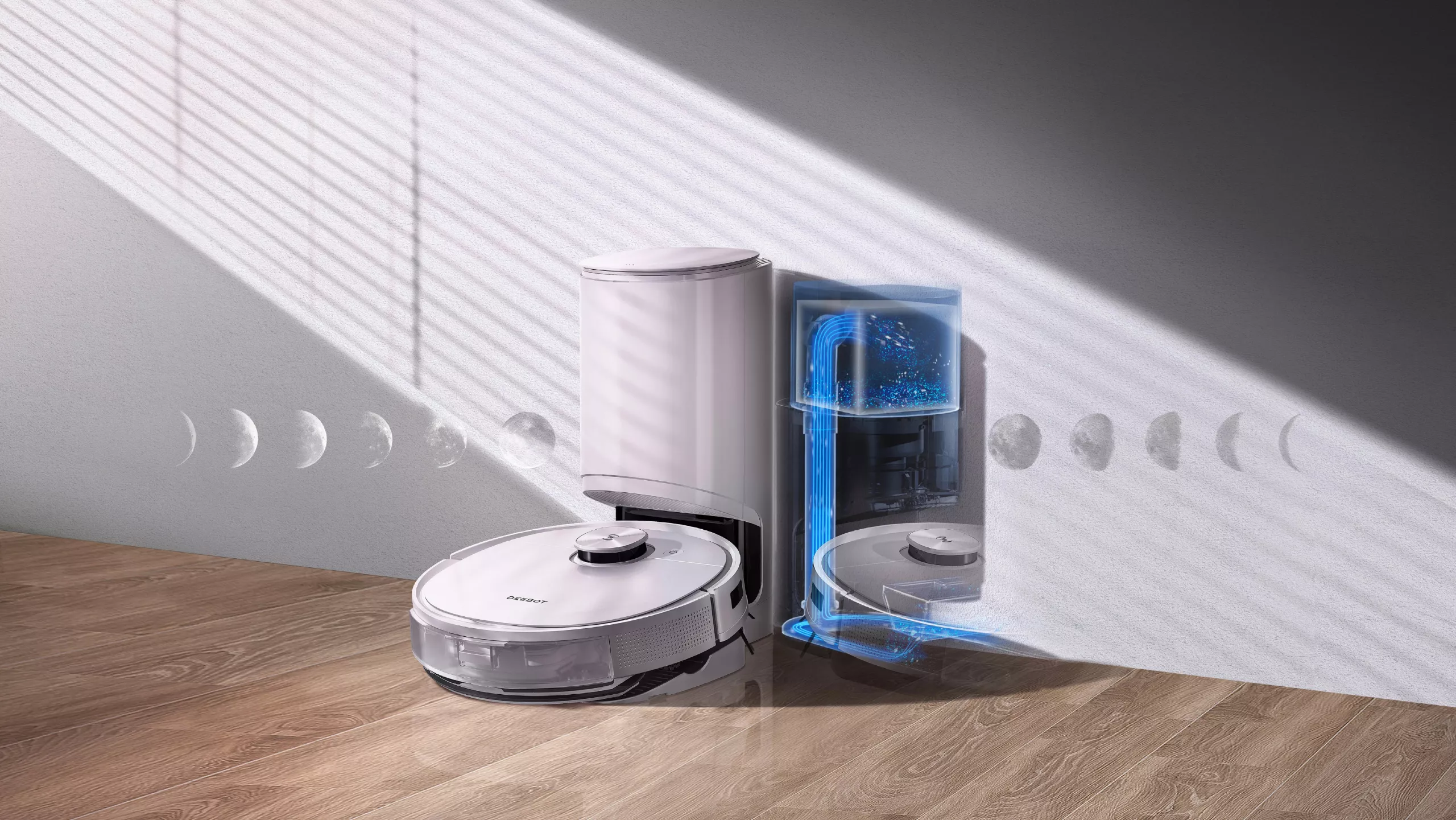 Floor Cleaning Robot DEEBOT T9 White (РУ версия) c док-станцией модели CH1822