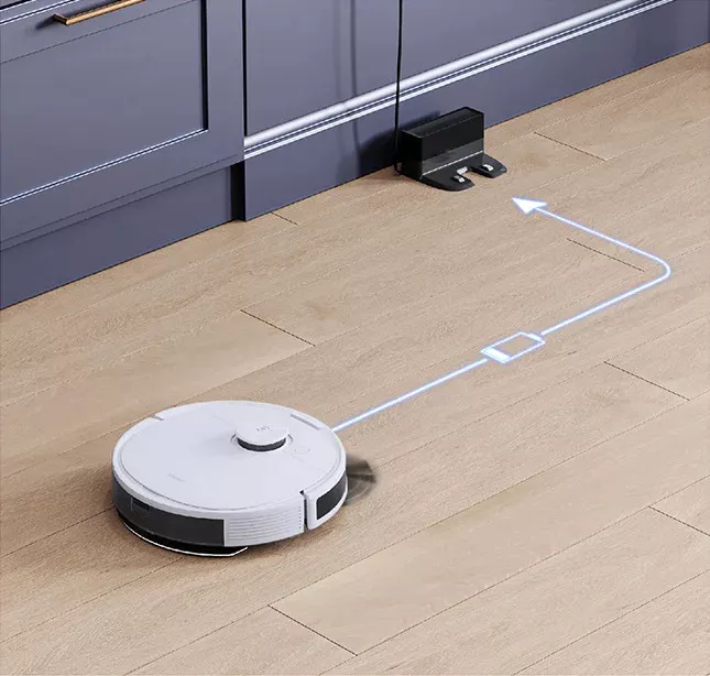 Floor Cleaning Robot DEEBOT N8 PRO White (РУ версия) с док-станцей модели CH1822