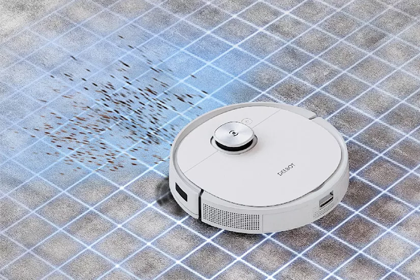 Floor Cleaning Robot DEEBOT T9+ White (РУ версия) со станцией выгрузки мусора модели CH1918