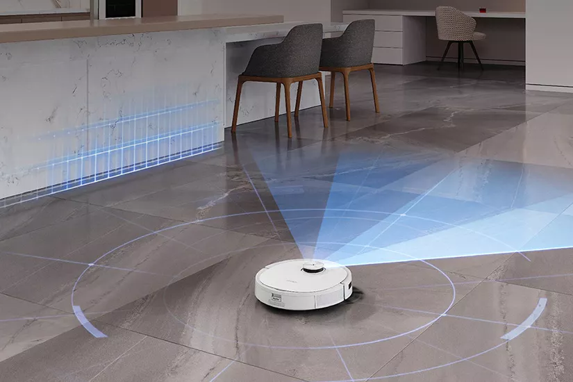 Floor Cleaning Robot DEEBOT T9+ White (РУ версия) со станцией выгрузки мусора модели CH1918