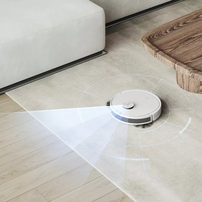 Floor Cleaning Robot DEEBOT N8+ White (РУ версия) со станцией выгрузки мусора модели CH1918