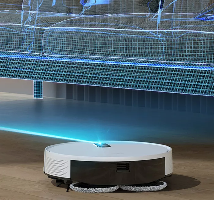 Intelligent sweeping robot DEM-A10W White