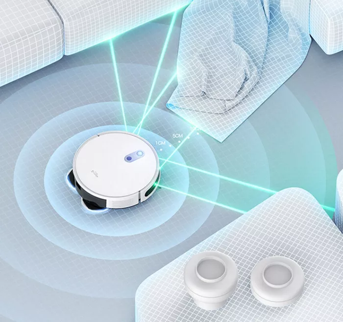 Intelligent sweeping robot DEM-A10W White