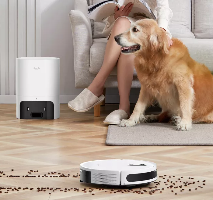 Intelligent sweeping robot DEM-A10W White