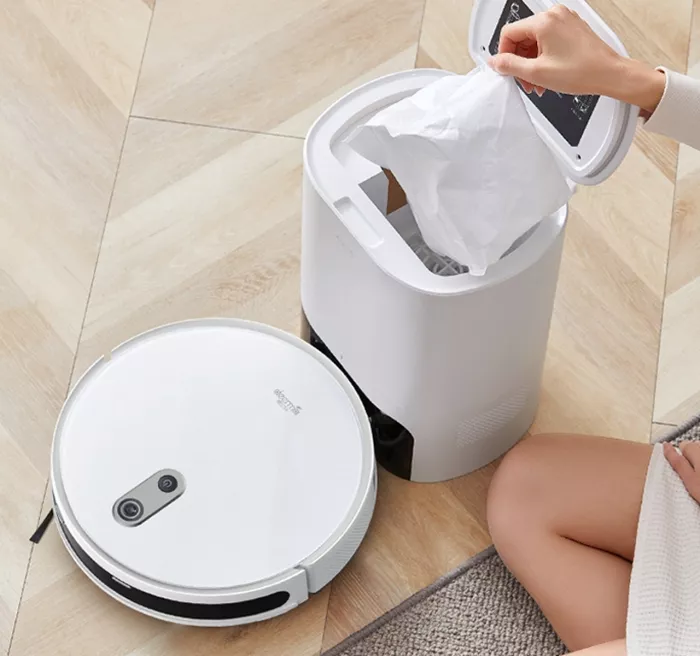 Intelligent sweeping robot DEM-A10W White